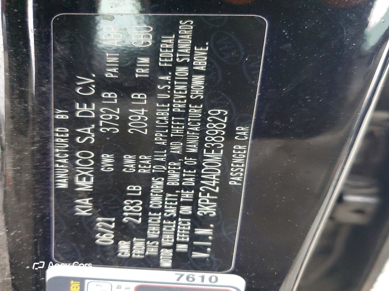 Kia Forte 2021