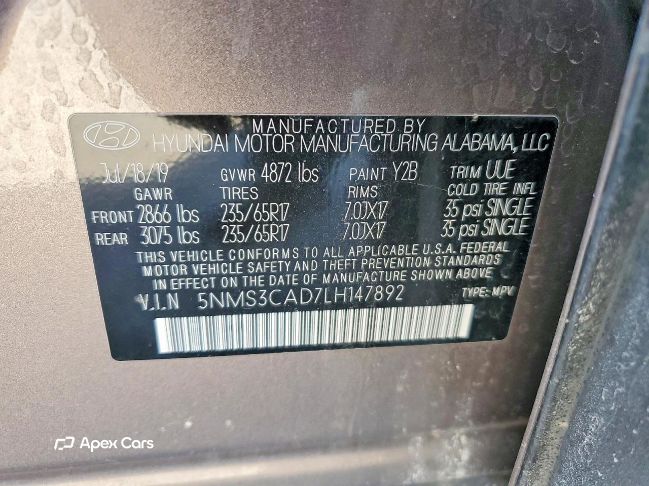 Hyundai Santa Fe 2020