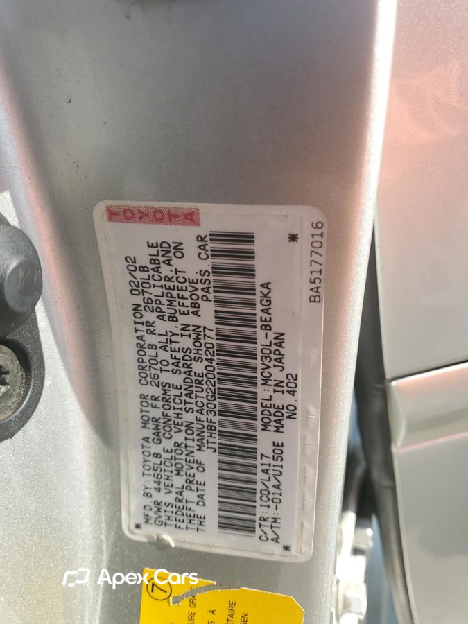 Lexus ES 2002