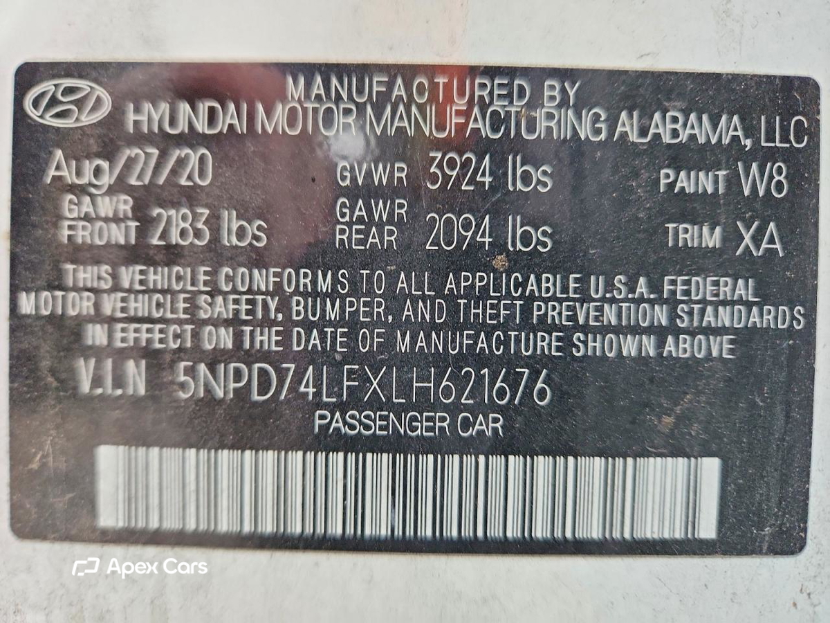 Hyundai Elantra 2020