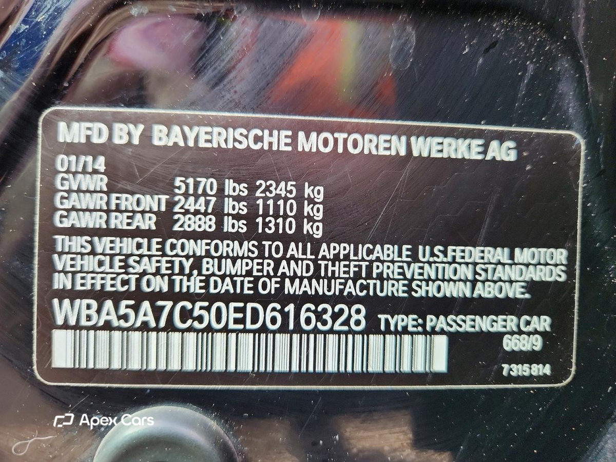 BMW Series 5 2014