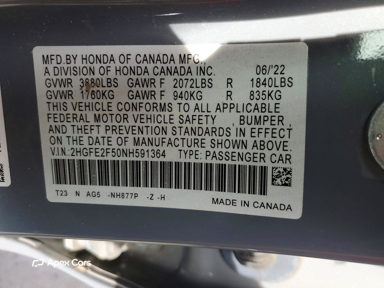 Honda Civic 2022