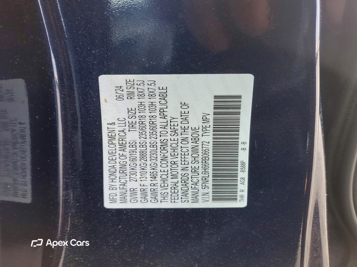 Honda Odyssey 2024
