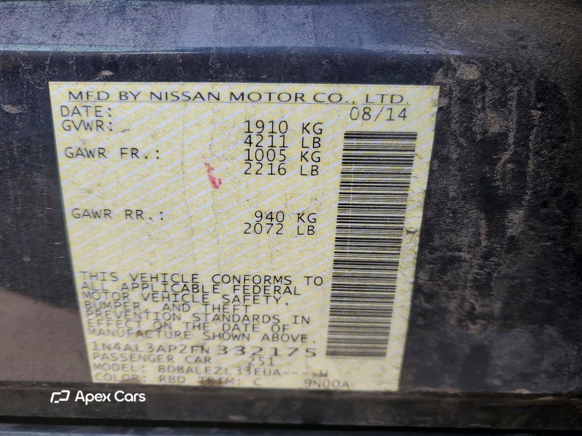 Nissan Altima 2015