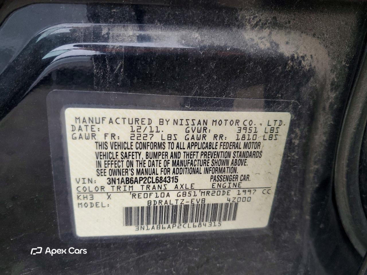 Nissan Sentra 2012