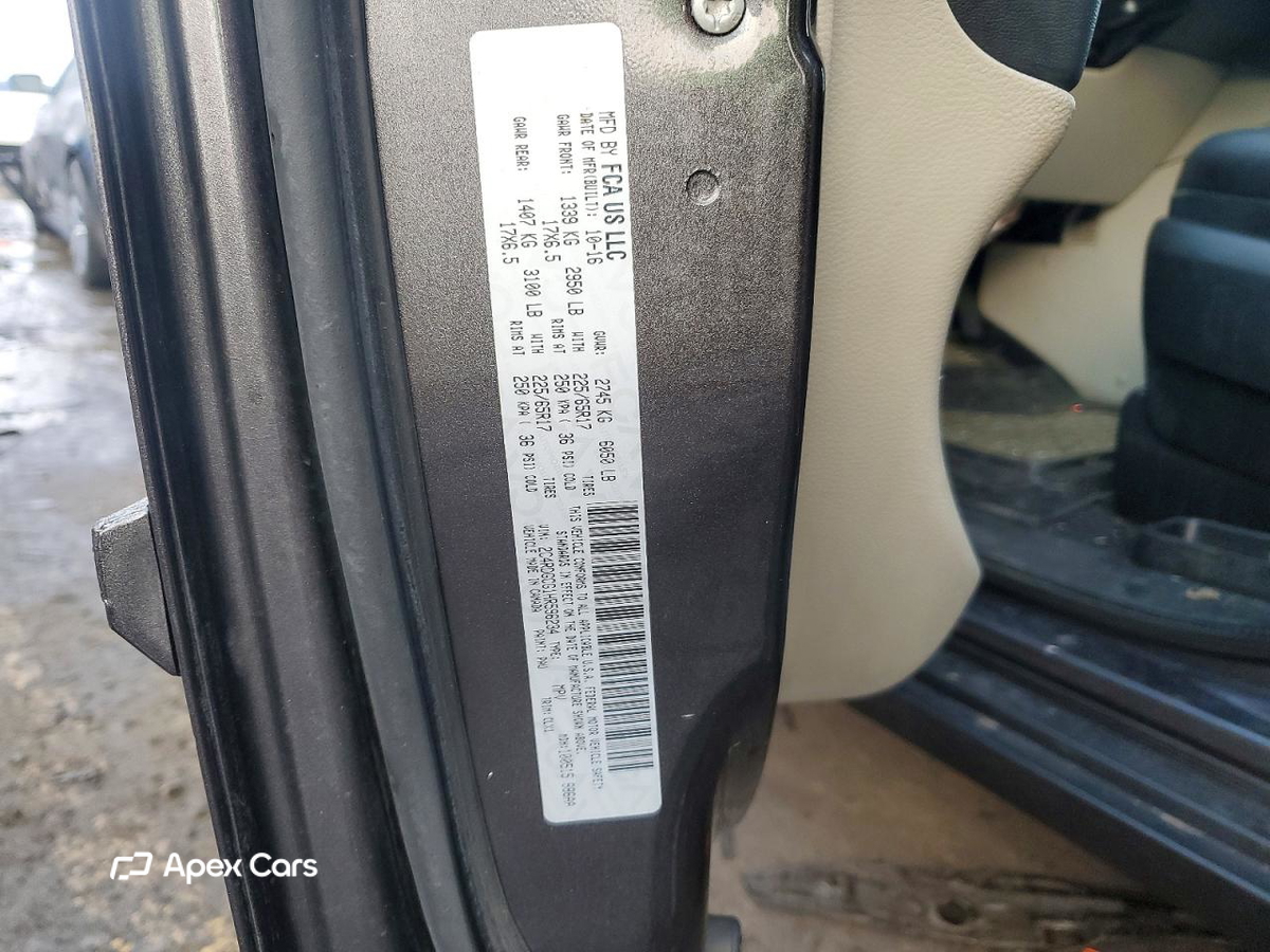 Dodge Caravan 2017