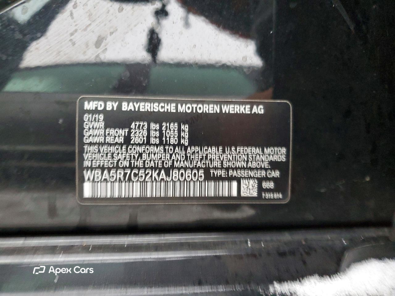 BMW Series 3 2019