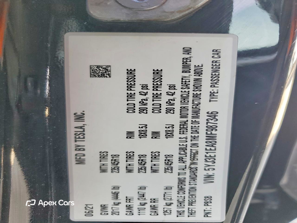 Tesla Model 3 2021