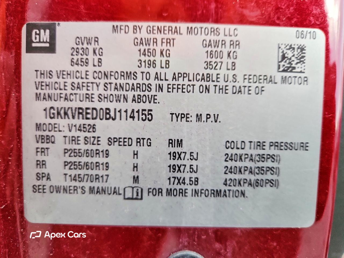 GMC Acadia 2011