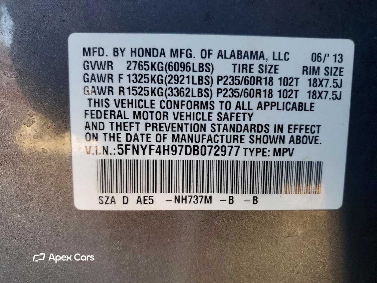 Honda Pilot 2013