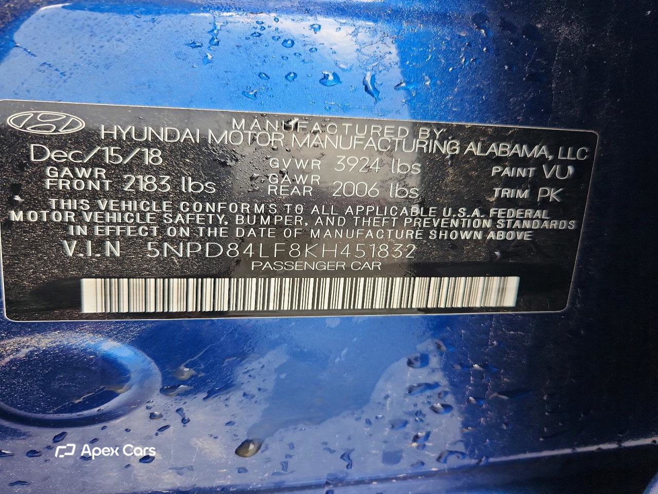 Hyundai Elantra 2019