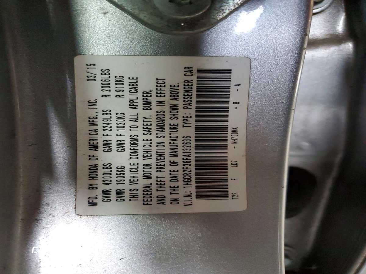 Honda Accord 2015