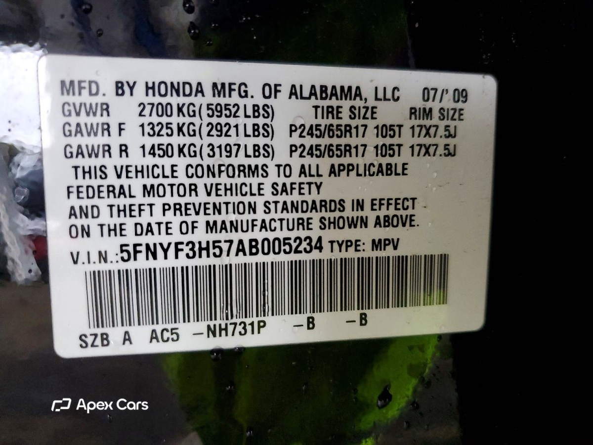 Honda Pilot 2010