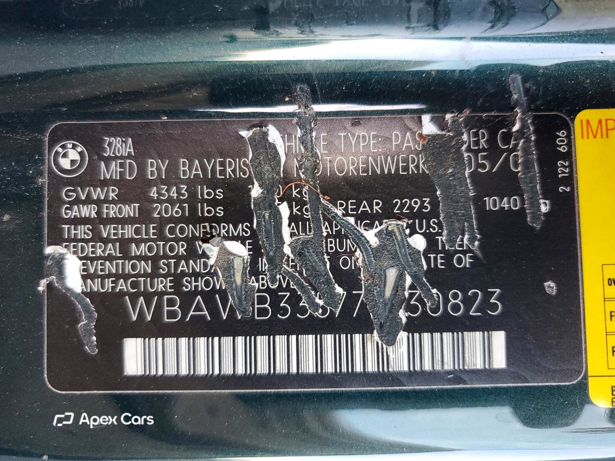BMW Series 3 2007