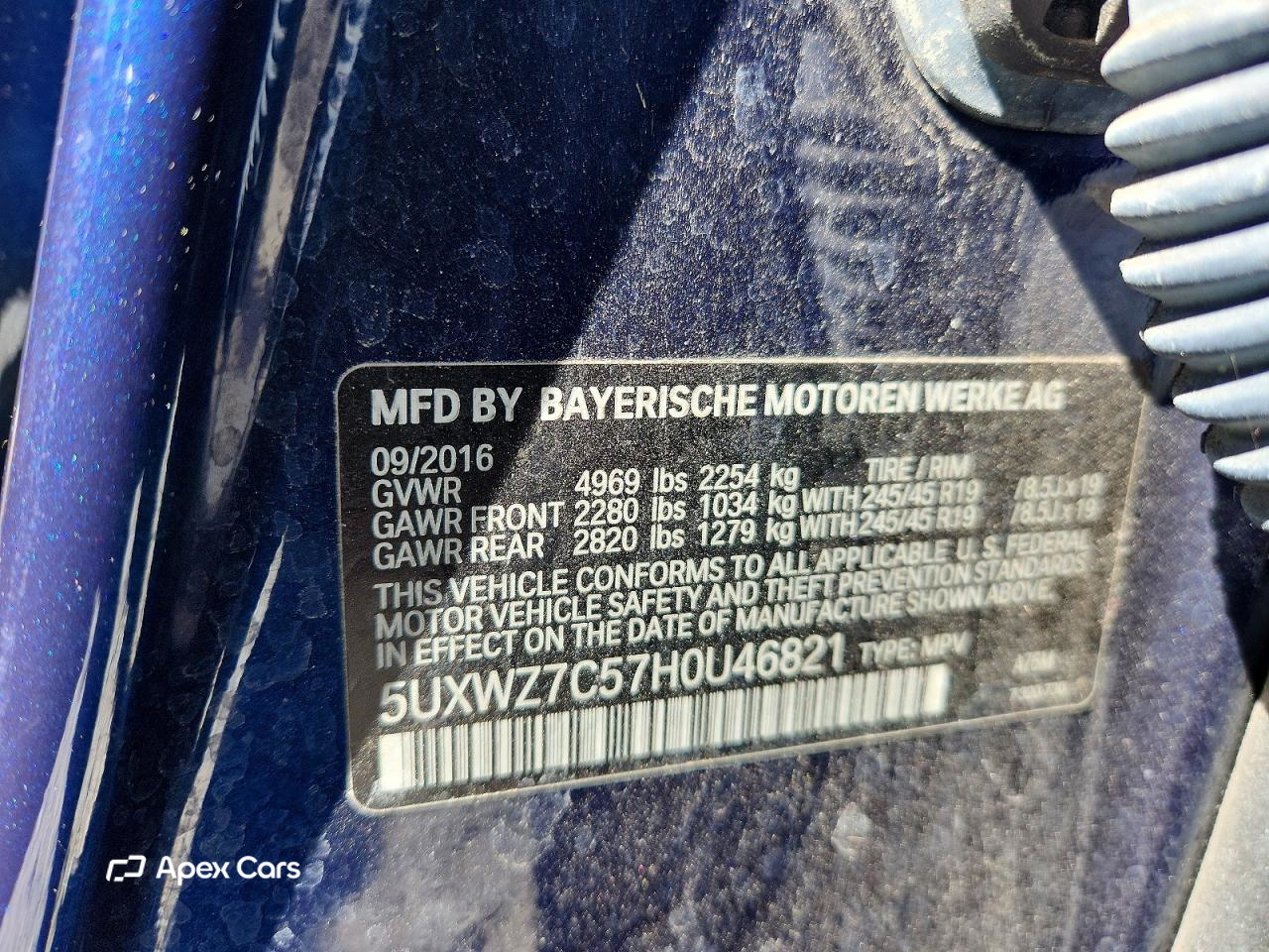 BMW X3 2017