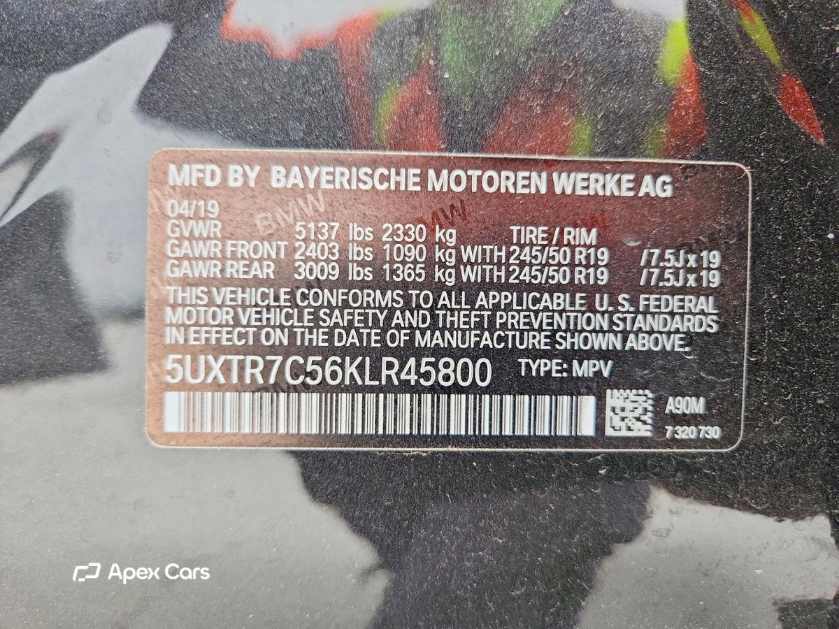 BMW X3 2019