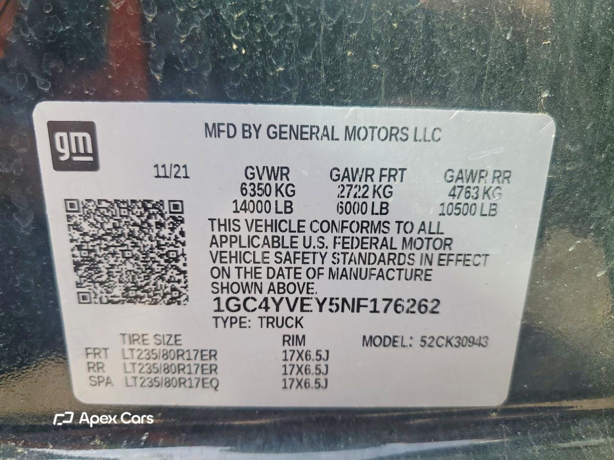 Chevrolet Silverado 2022