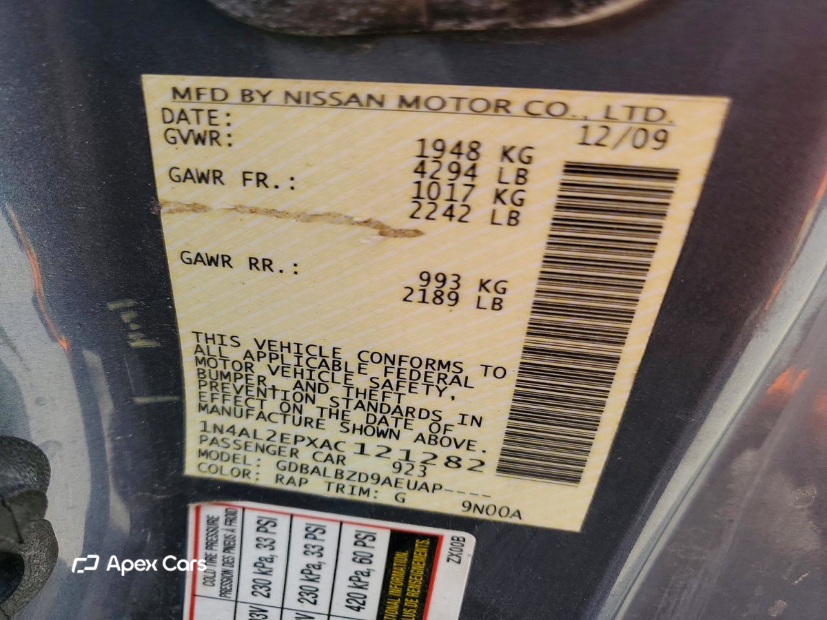 Nissan Altima 2010