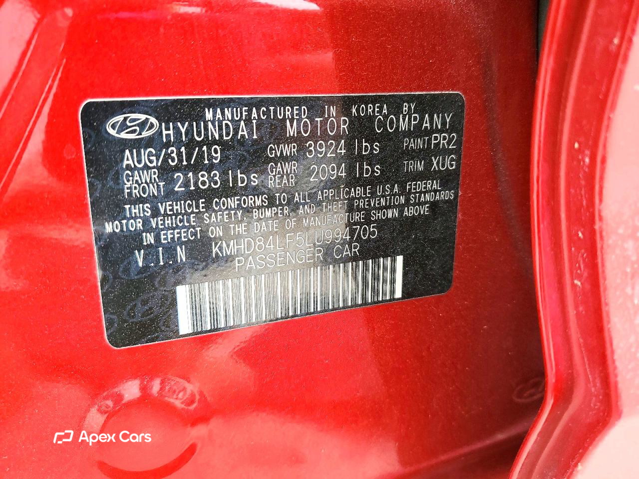 Hyundai Elantra 2020