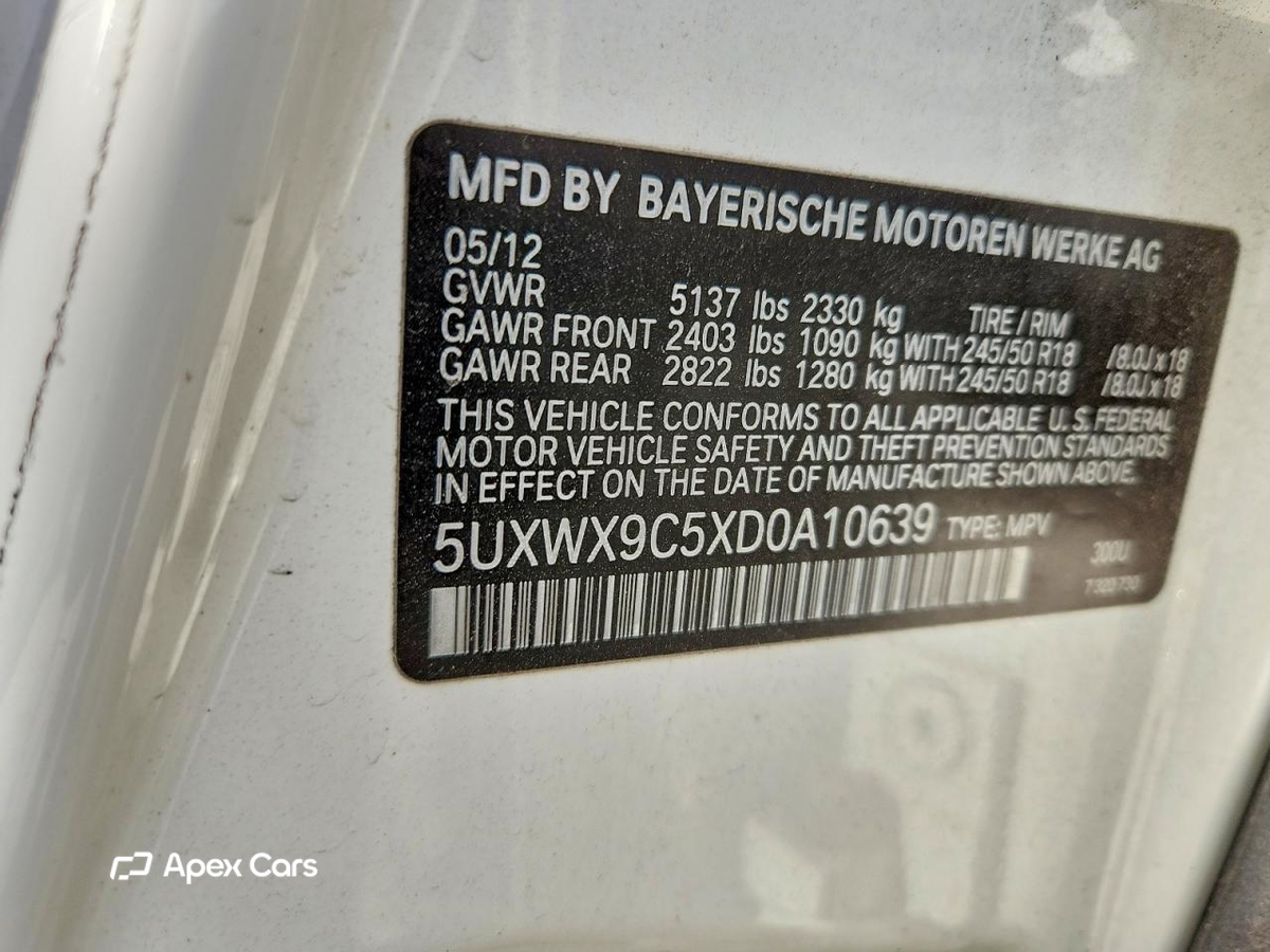 BMW X3 2013