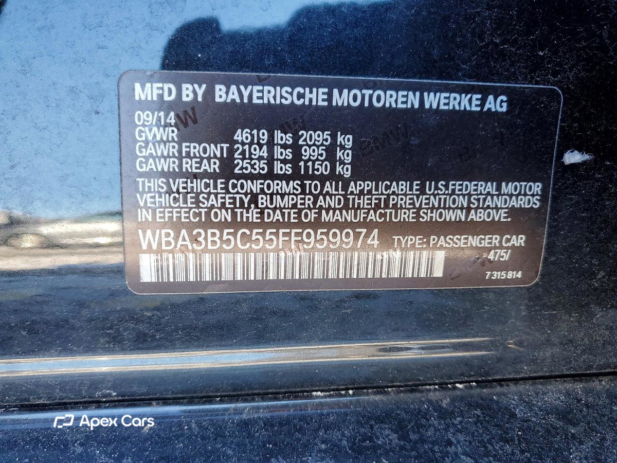 BMW Series 3 2015