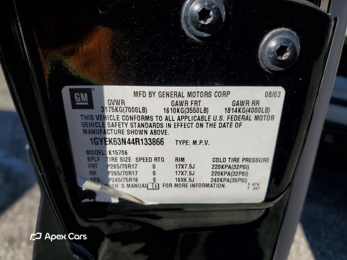 Cadillac Escalade 2004