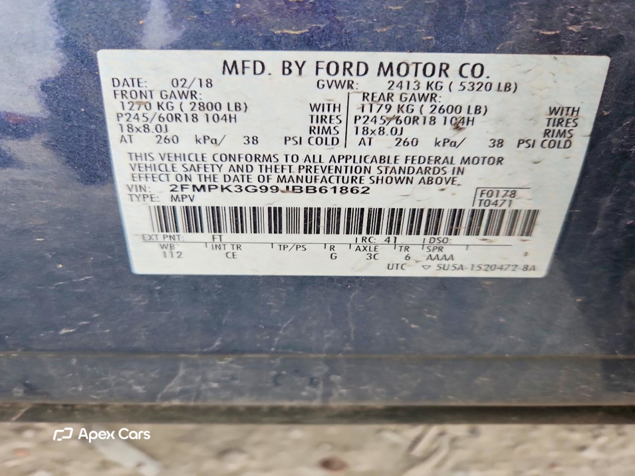 Ford Edge 2018