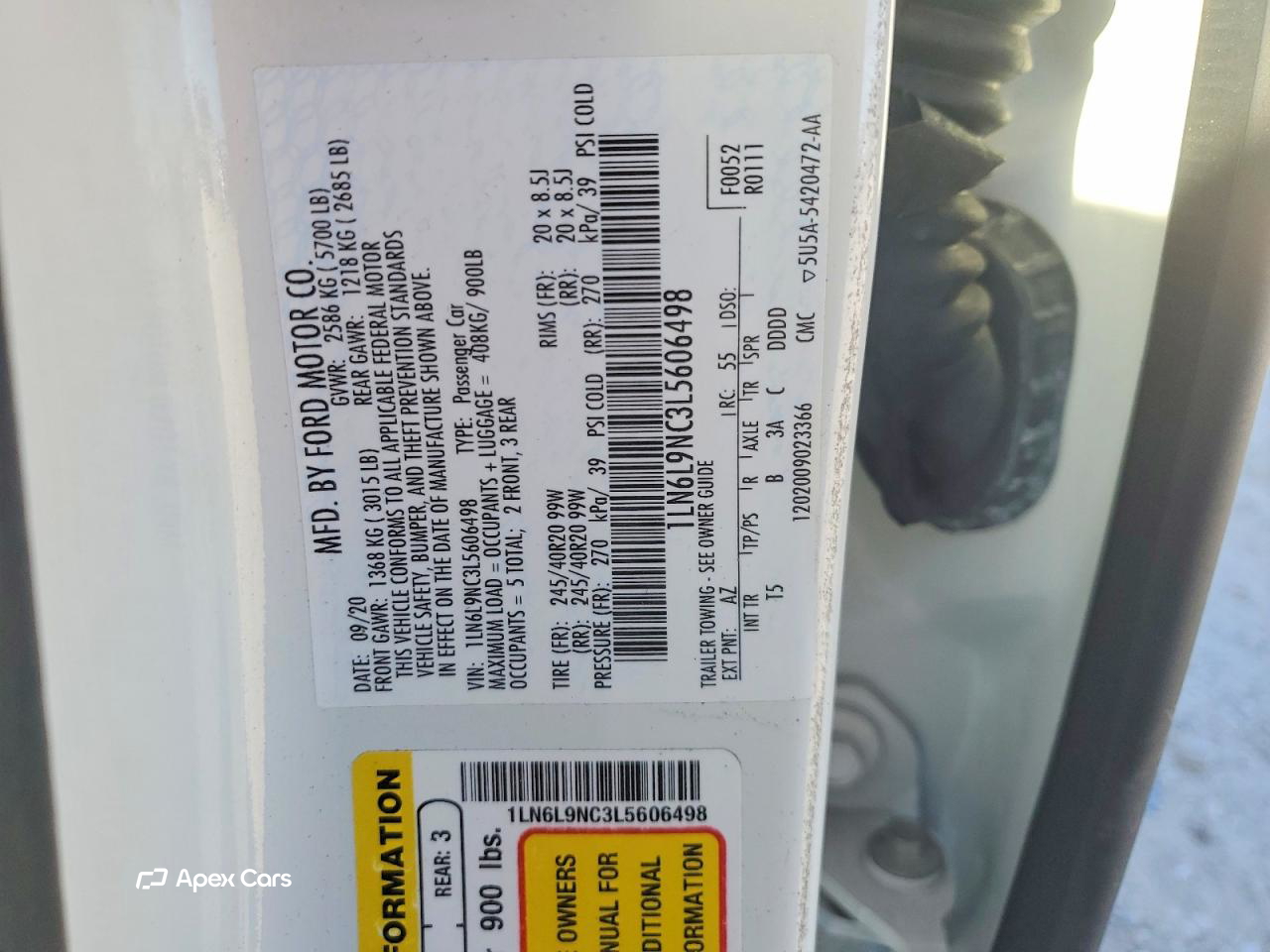 Lincoln Continental 2020