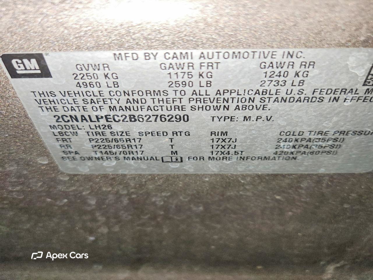 Chevrolet Equinox 2011