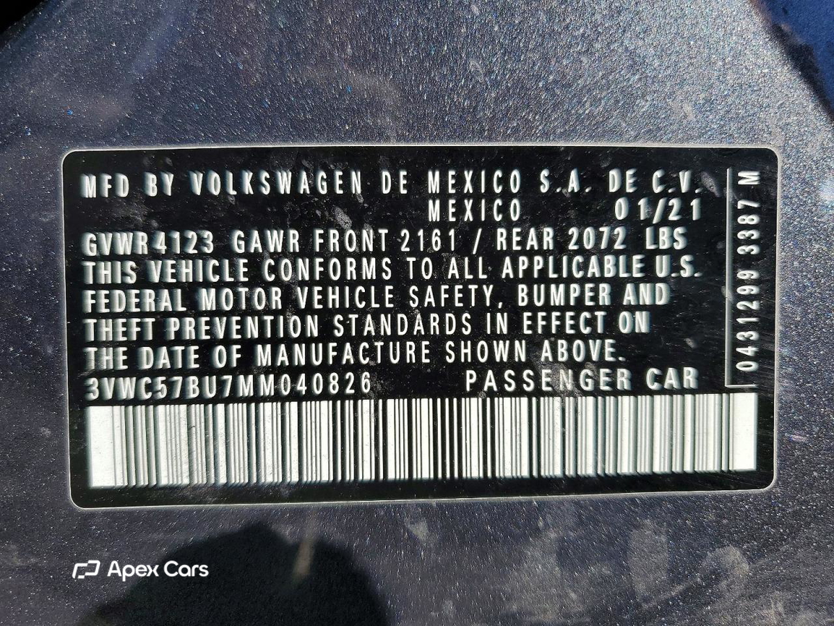 Volkswagen Jetta 2021
