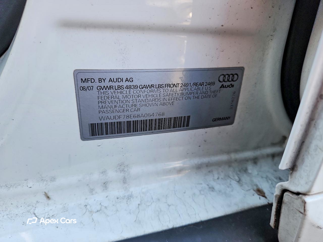 Audi A4 2008