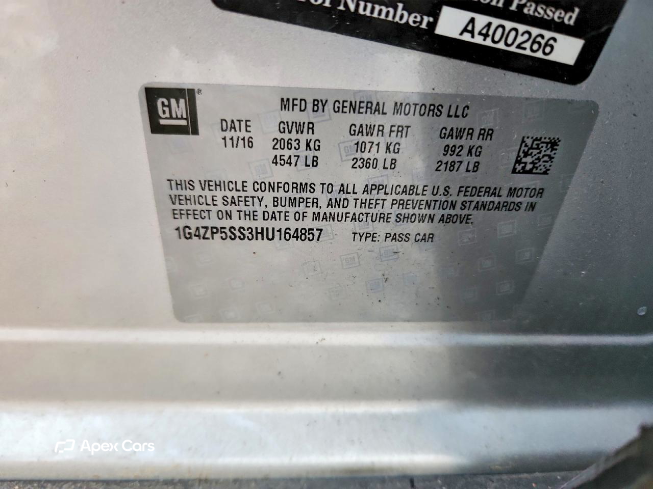 Buick LaCrosse 2017