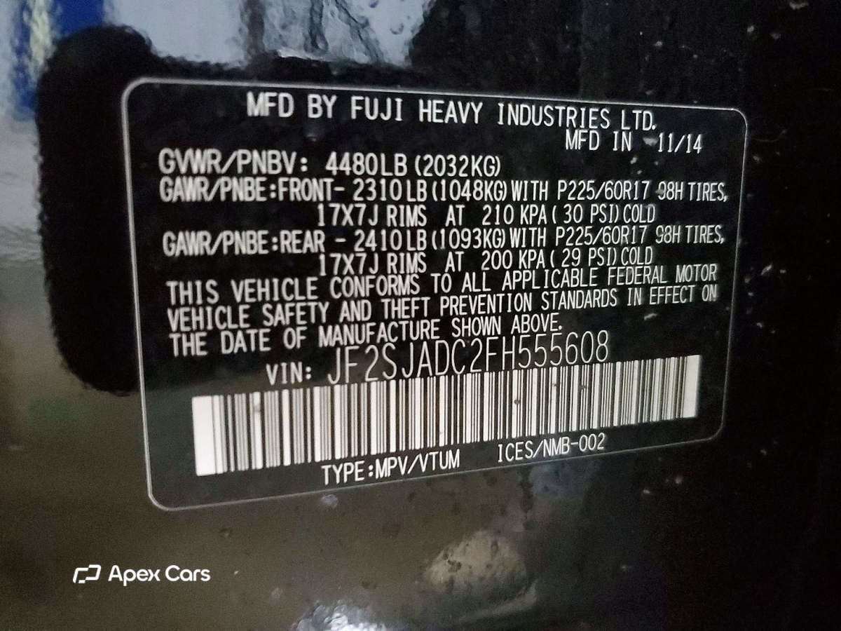 Subaru Forester 2015