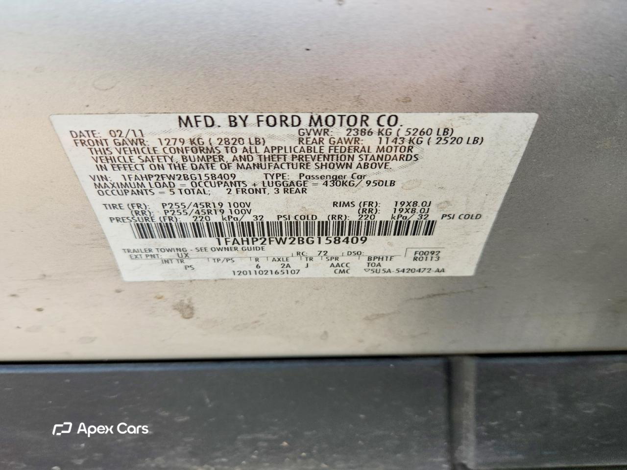 Ford Taurus 2011