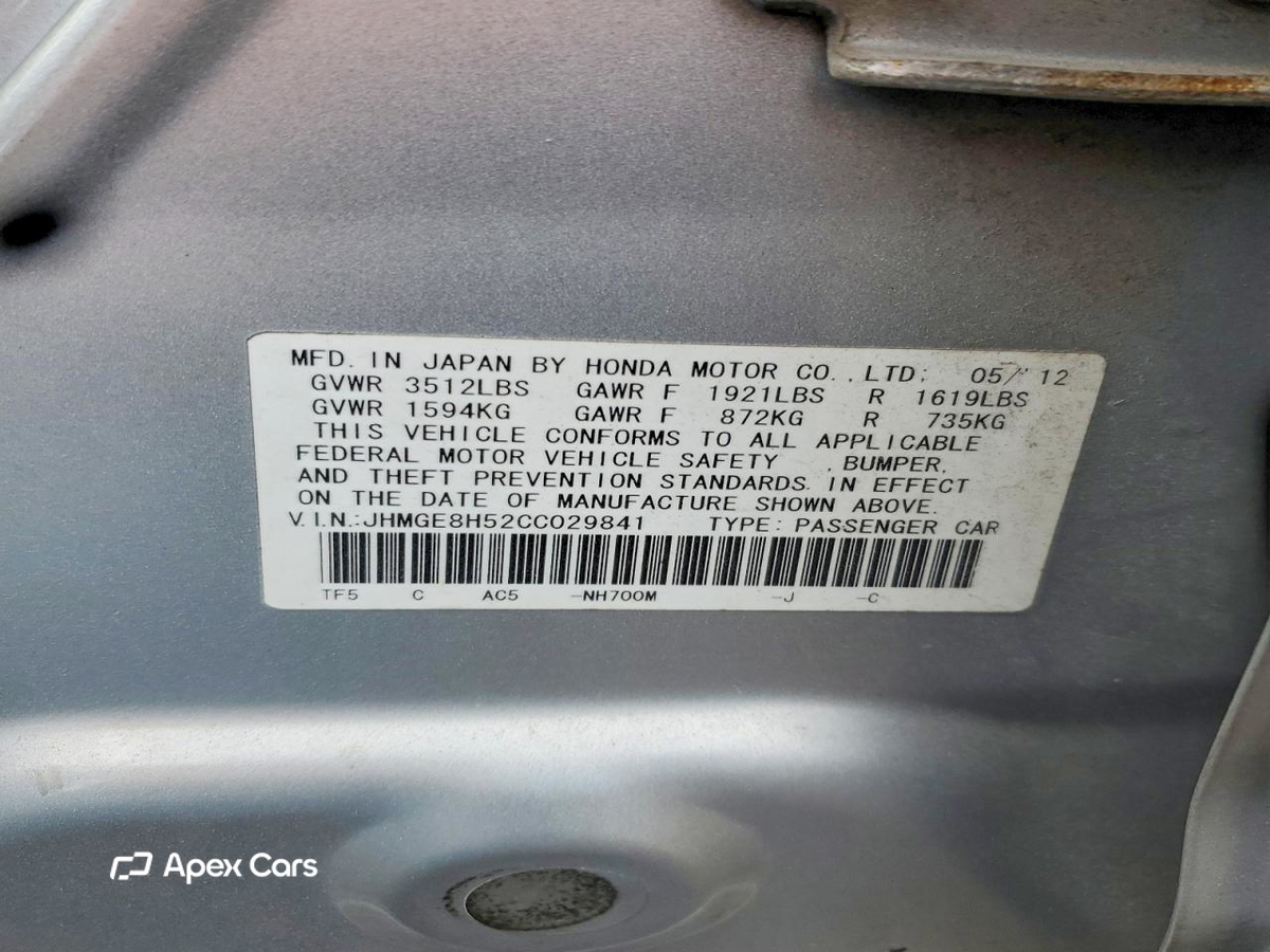 Honda Fit 2012