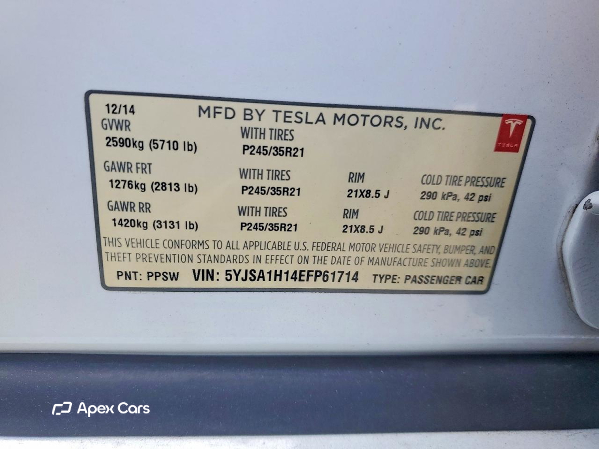 Tesla Model S 2014