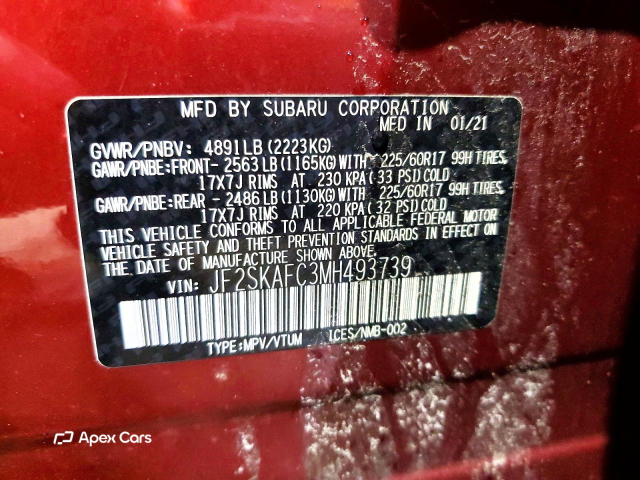 Subaru Forester 2021