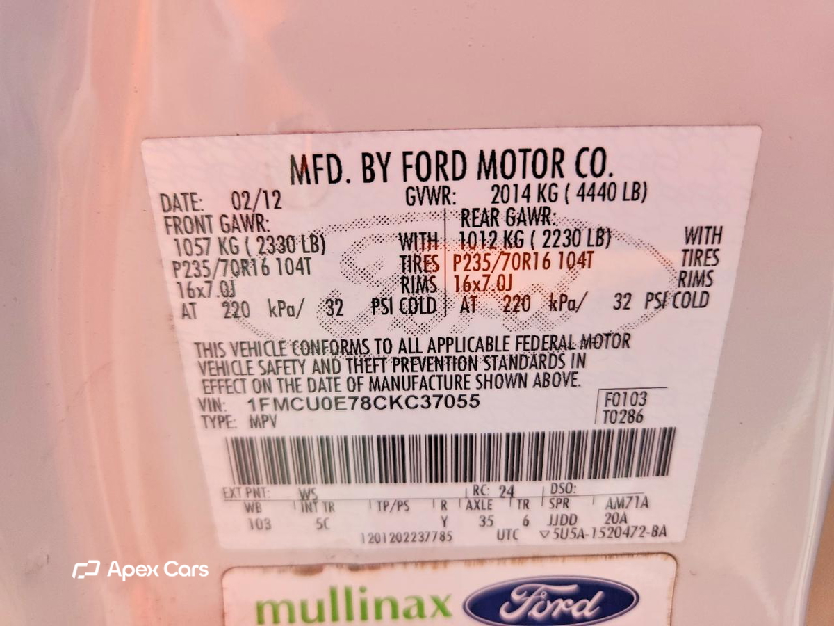 Ford Escape 2012