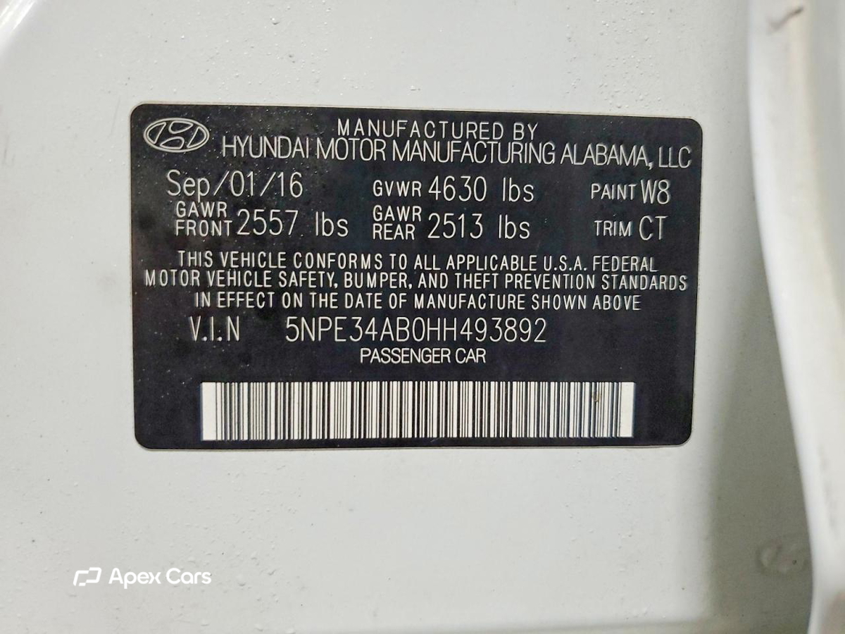 Hyundai Sonata 2017