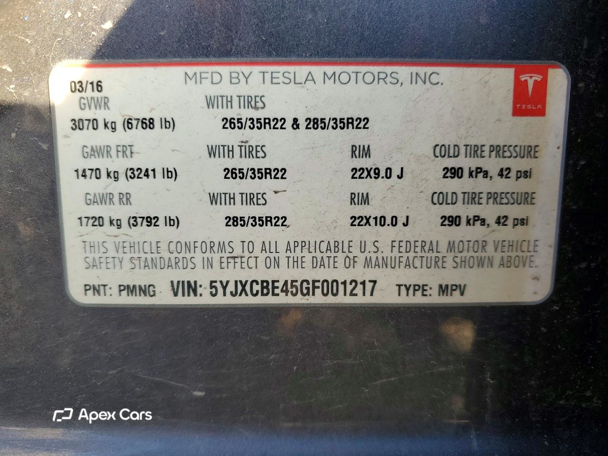 Tesla Model X 2016
