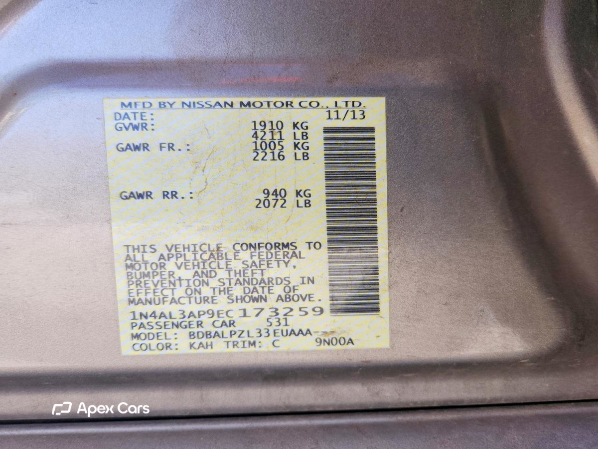Nissan Altima 2014