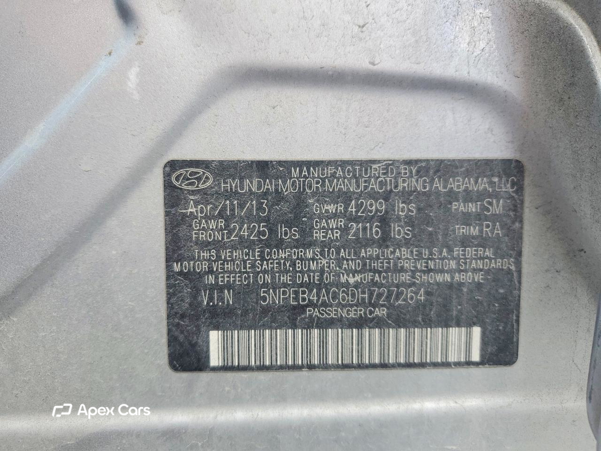 Hyundai Sonata 2013