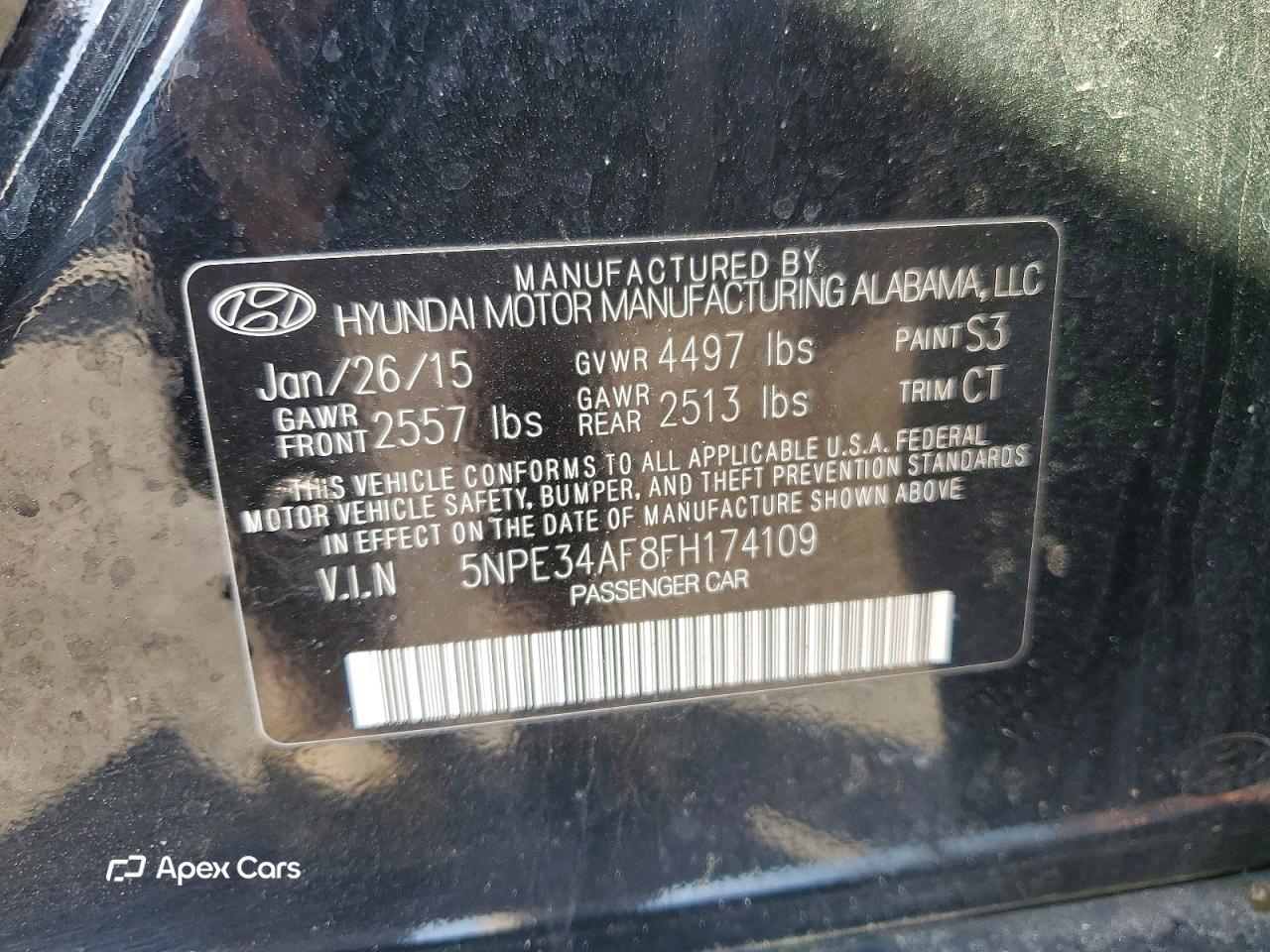 Hyundai Sonata 2015