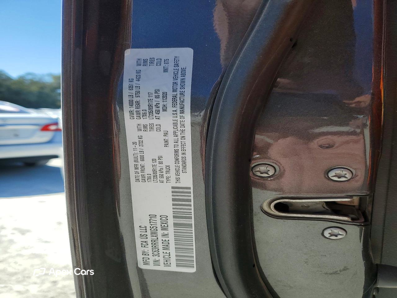 RAM 3500 2021