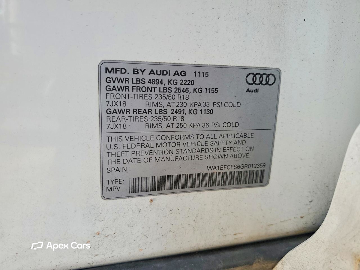 Audi Q3 2016