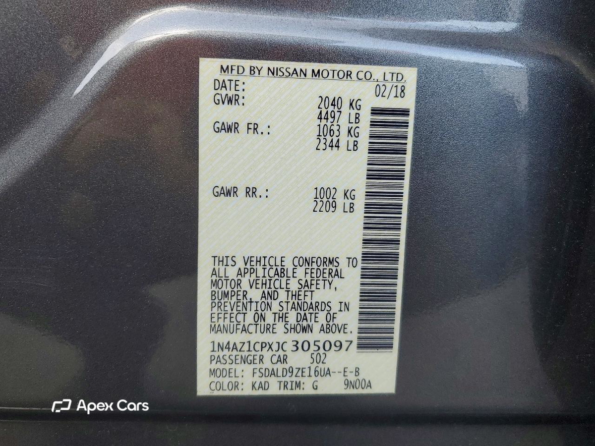 Nissan Leaf 2018