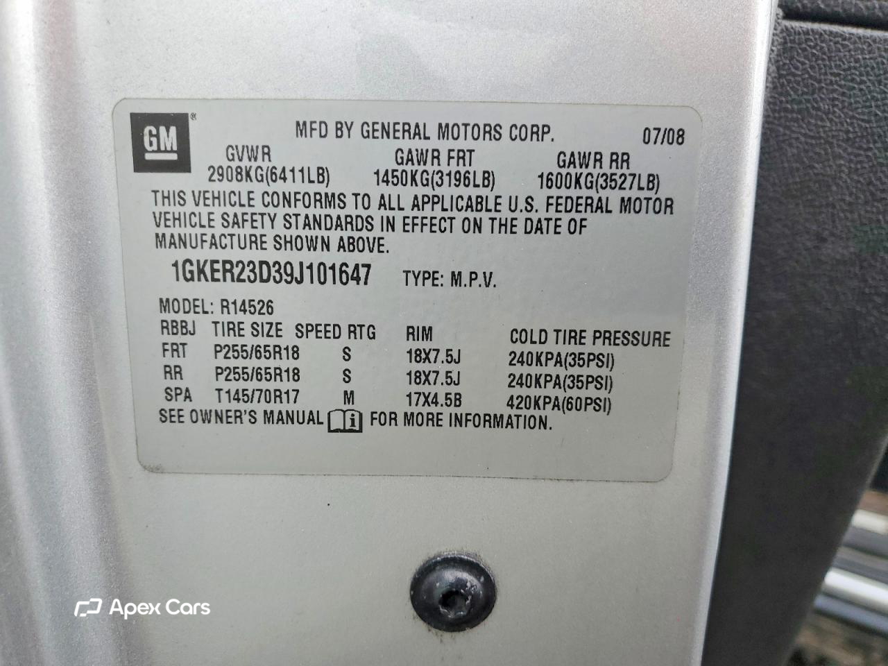GMC Acadia 2009