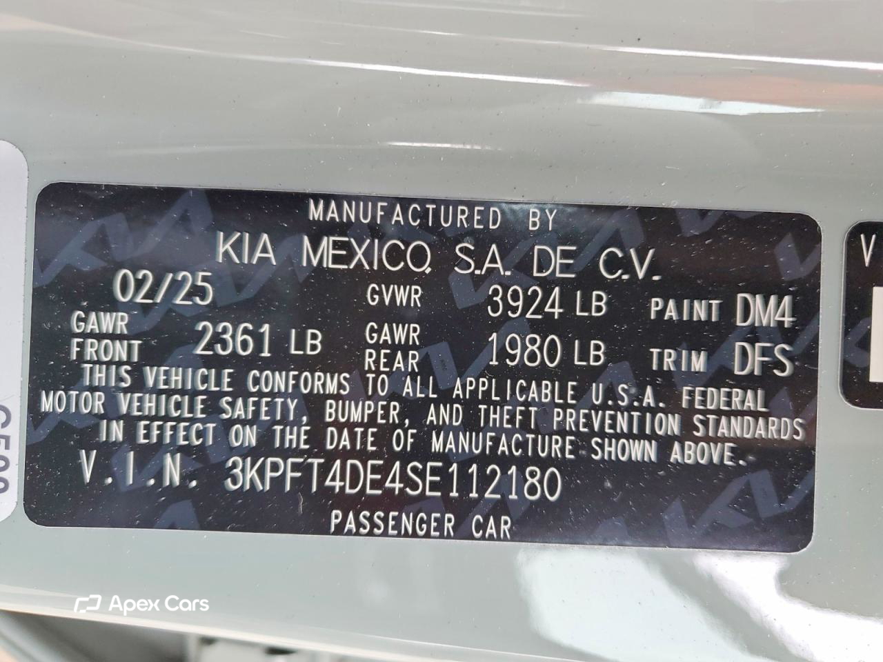 Kia K4 2025