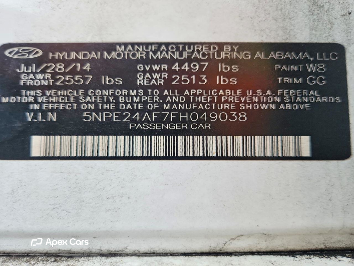 Hyundai Sonata 2015