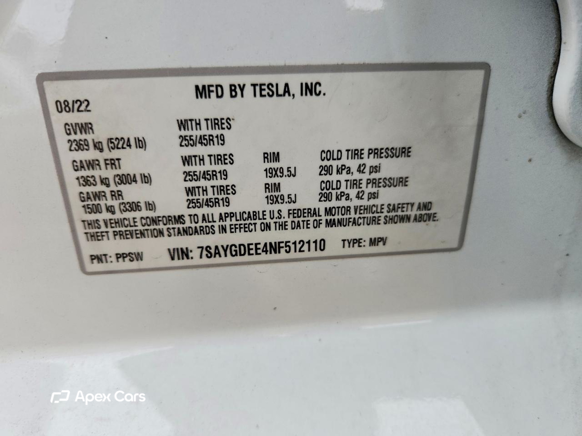 Tesla Model Y 2022